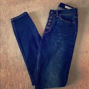 Pacsun high rise jeggings 24 short